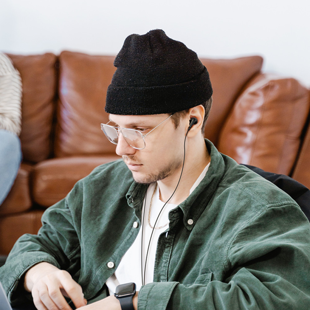 Навушники Borofone BM100 Pro Fuente Type-C 1.2m