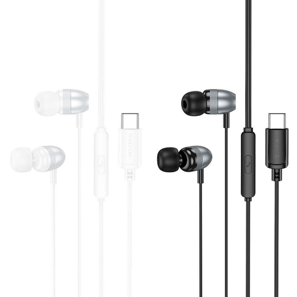 Навушники Borofone BM95 Excepcional Type-C з мікрофоном