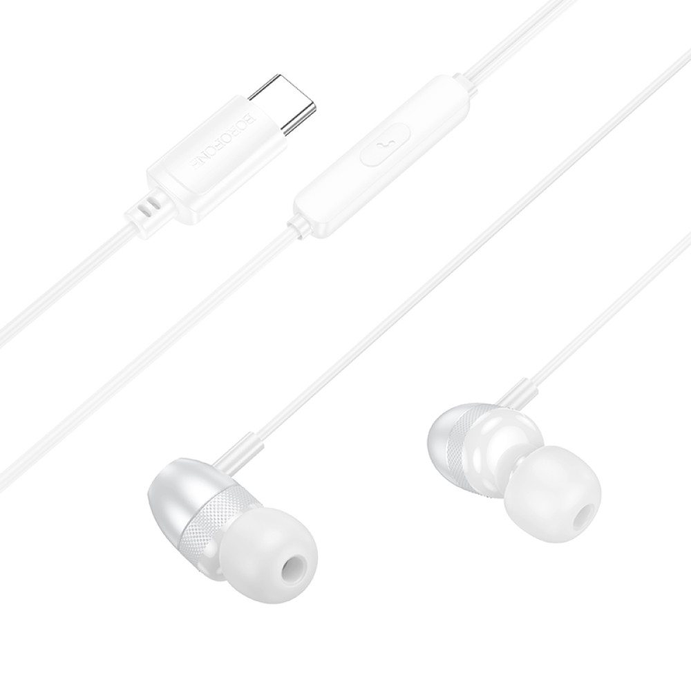 Навушники Borofone BM95 Excepcional Type-C з мікрофоном