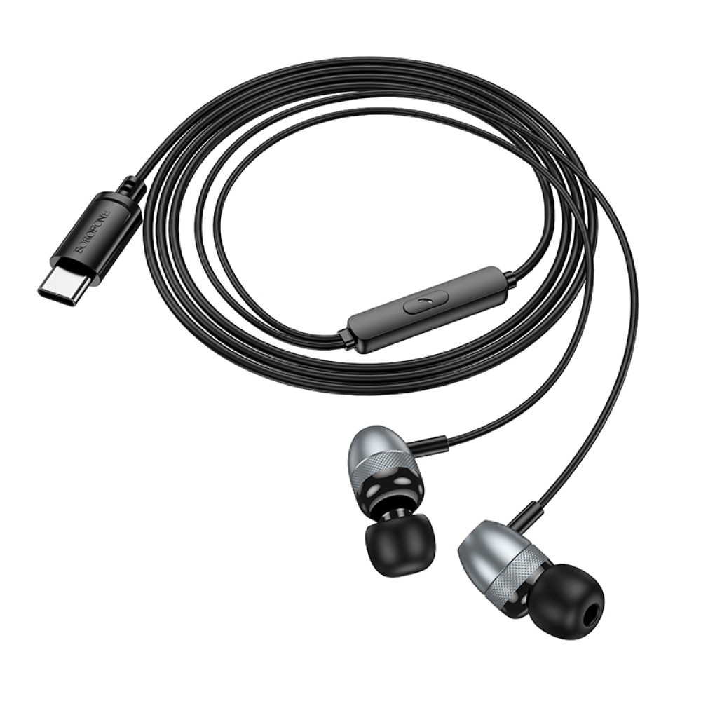 Навушники Borofone BM95 Excepcional Type-C з мікрофоном