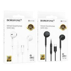 Навушники Borofone BM100 Fuente Type-C