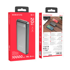 УМБ Power Bank Borofone BJ19 Incredible 10000mAh PD20W+QC3.0