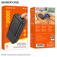 УМБ Power Bank Borofone BJ33B Creed 30000mAh 2USB+Type-C