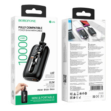 УМБ Power Bank Borofone BJ46 Lord 10000mAh PD20W+22.5W with cable (Type-C+Lightning)