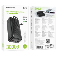 УМБ Power Bank Borofone BJ57B Graceful 30000mAh PD20W+22.5W (with cable Type-C+Lightning)