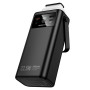 УМБ Power Bank Borofone BJ65 Velocity 30000mAh PD20W+22.5W (with cable Type-C, Micro, Lightning, USB)