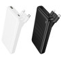 УМБ Power Bank Borofone BJ79 Clever 10000mAh 2A (with cable Type-C+Lightning+USB)