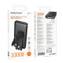 УМБ Power Bank Borofone BJ79 Clever 10000mAh 2A (with cable Type-C+Lightning+USB)