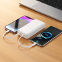 УМБ Power Bank Borofone BJ79A 20000mAh Clever (with cable Type-C+Lightning+USB)