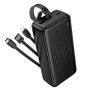 УМБ Power Bank Borofone BJ79B 30000mAh Clever (with cable Type-C+Lightning+USB)