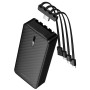 УМБ Power Bank Borofone BJ84A Smooth 20000mAh (with cable Type-C+Lightning+USB+Micro)