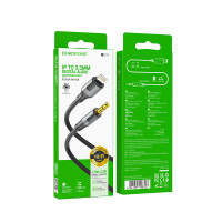 AUX Borofone BL19 Creator 3.5mm to Lightning 1m
