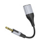 AUX Borofone BL19 Creator 2-in-1 3.5mm male to 3.5mm female 0.15m