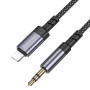AUX Borofone BL24 Graceful 3.5mm to Lightning 1m