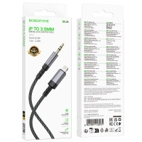 AUX Borofone BL24 Graceful 3.5mm to Lightning 1m