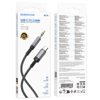 AUX Borofone BL24 Graceful 3.5mm to Type-C 1m