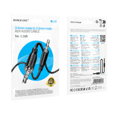 AUX Borofone BL26 Standard 3.5mm to 3.5mm 1m