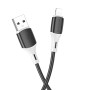 Data Cable Borofone BX79 silicone Lightning 1m