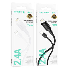 Data Cable Borofone BX111 Feliz Lightning 1m