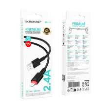 Data Cable Borofone BX110 Beneficio  Lightning 1m