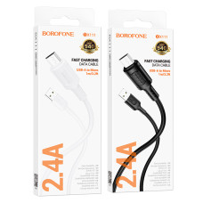 Data Cable Borofone BX111 Feliz Micro 1m