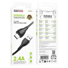 Data Cable Borofone BX121 Energy Micro 1m