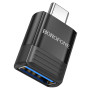 Перехідники OTG Borofone BV18 Type-C male to USB 3.0 female