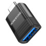 Перехідники OTG Borofone BV18 Type-C male to USB 3.0 female