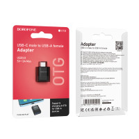 Перехідники OTG Borofone BV18 Type-C male to USB3.0 female