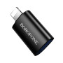 Перехідник Borofone BV26 Lightning male to USB female (USB2.0) 