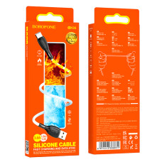 Data Cable Borofone BX86 Advantage silicone Type-C 1m