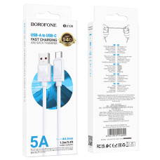 Data Cable Borofone BX109 Joy Type-C 5A 1m