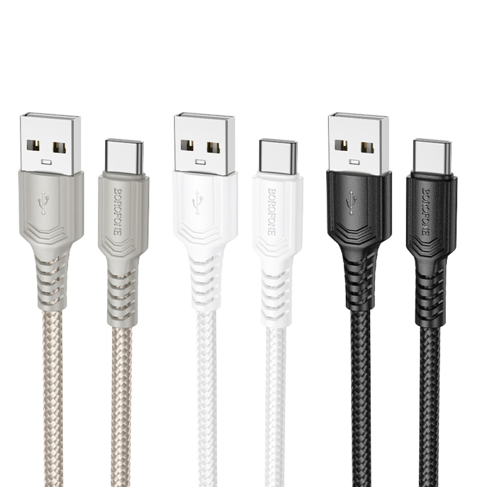 Data Cable Borofone BX116 Certain Type-C 60W 1m