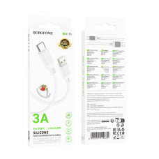 Data Cable Borofone BX115 Lotto Type-C 1m