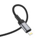 Data Cable Borofone BU30 Lynk PD smart power-off Type-C to Lightning 1.2m