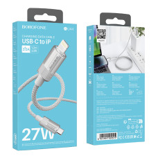 Data Cable Borofone BU44 Sincero Type-C to Lightning 27W 1.2m