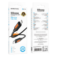 Data Cable Borofone BX114 Structure Type-C to Lightning 1m
