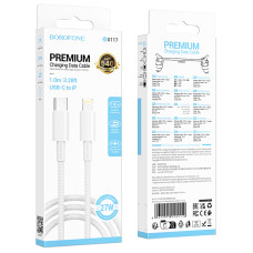 Data Cable Borofone BX117 Source Type-C to Lightning 1m