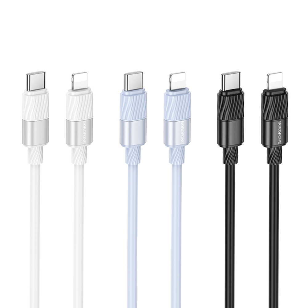 Data Cable Borofone BX106 Charge Type-C to Lightning 1m