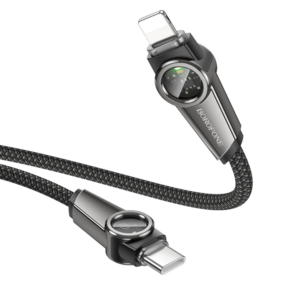 Data Cable Borofone BU49 Shine Type-C to Lightning 1.2m