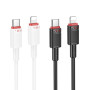 Data Cable Borofone BX110 Beneficio Type-C to Lightning 1m