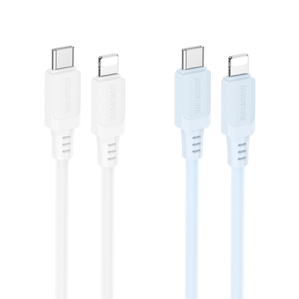 Data Cable Borofone BX115 Lotto Type-C to Lightning 1m