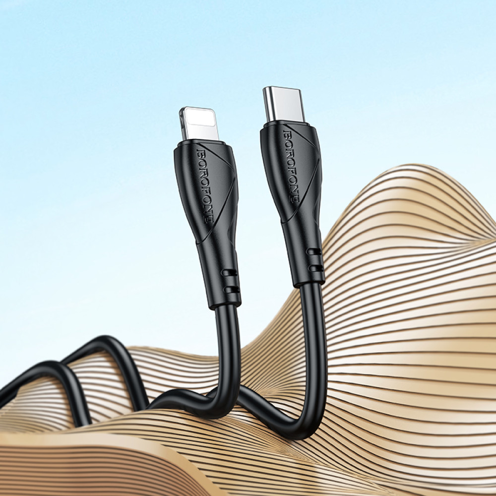 Data Cable Borofone BX121 Energy Type-C to Lightning 1m