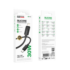 Data Cable Borofone BX123 Leya Type-C to Lightning PD30W 1m