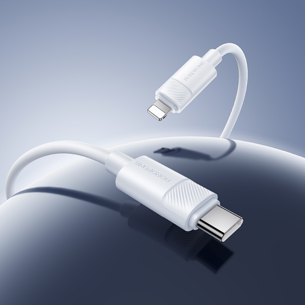 Data Cable Borofone BX123 Leya Type-C to Lightning PD30W 1m