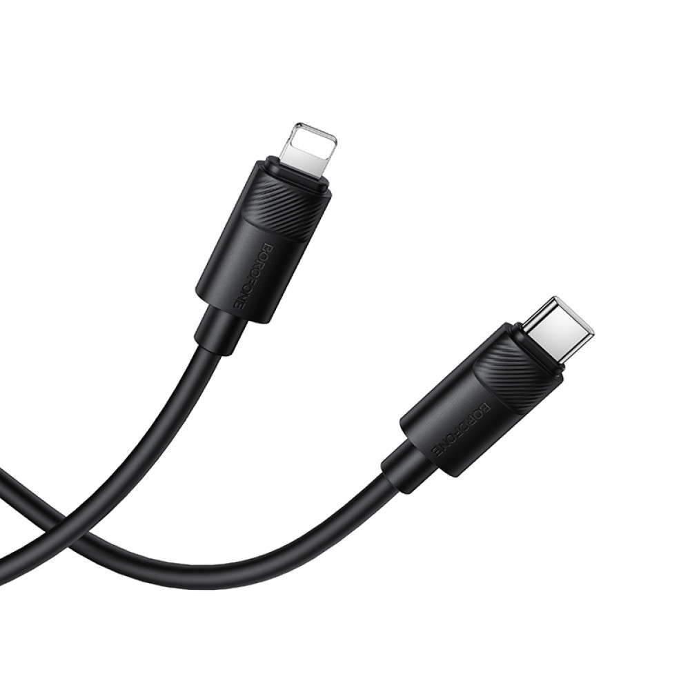 Data Cable Borofone BX123 Leya Type-C to Lightning PD30W 1m