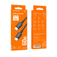 Data Cable Borofone BX93 Super power Type-C to Type-C 60W 1m