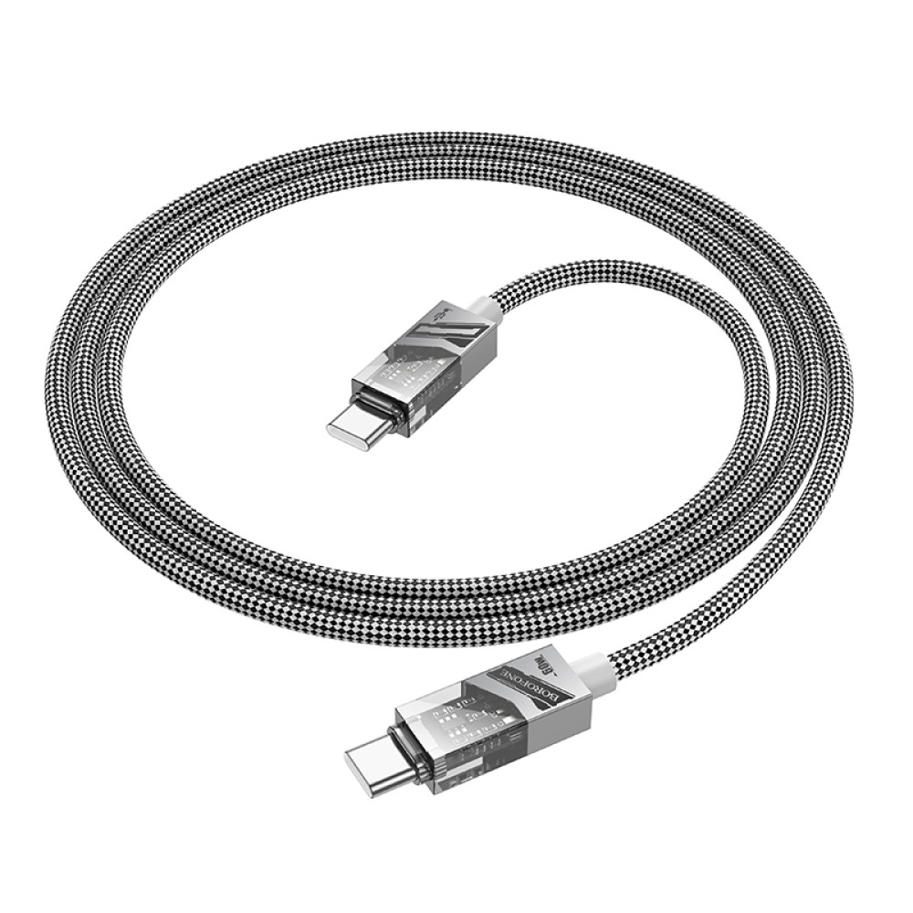 Data Cable Borofone BU42 Octavia Type-C to Type-C 60W 1.2m