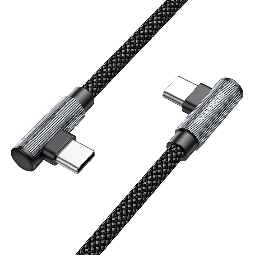 Data Cable Borofone BU50 elbow Type-C to Type-C 60W 1m