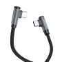 Data Cable Borofone BU50 elbow Type-C to Type-C 60W 1m
